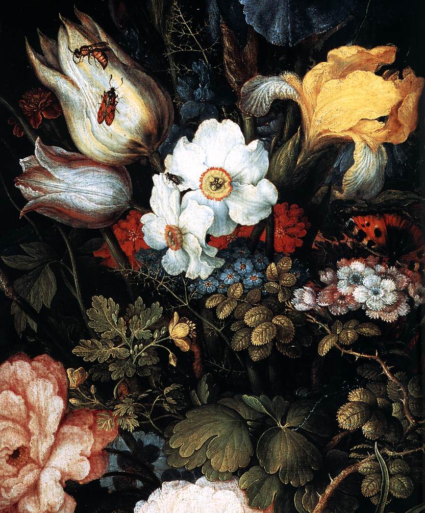 Bouquet de fleurs (détail)
