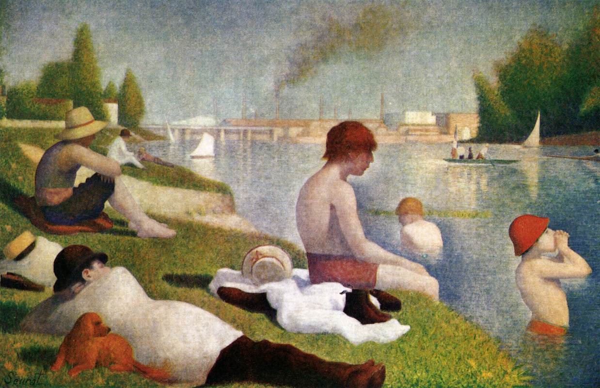 Baignade à Asnières