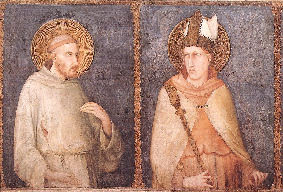 Saint François et saint Louis de Toulouse