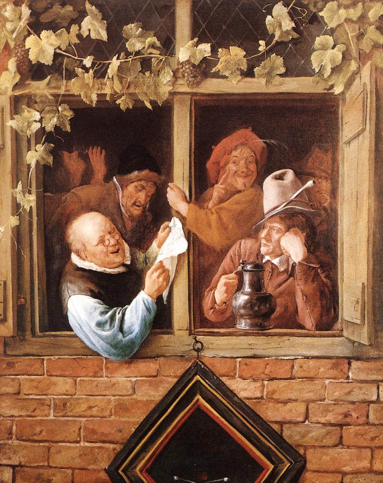 Rhétoriciens à une fenêtre