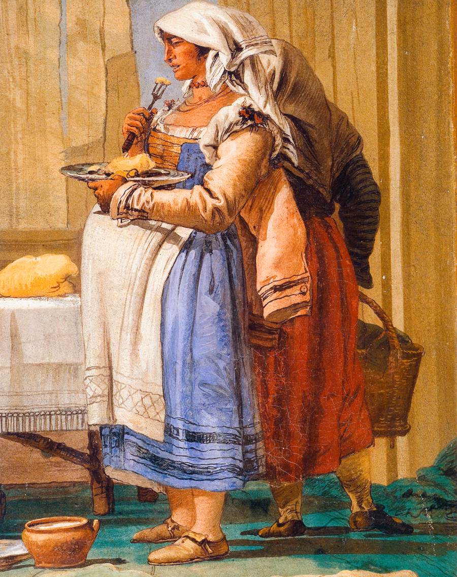 Repas de famille (détail)