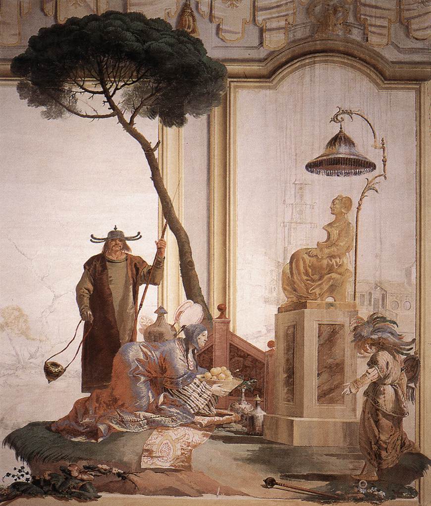 Offrande de fruits à la déesse de la Lune