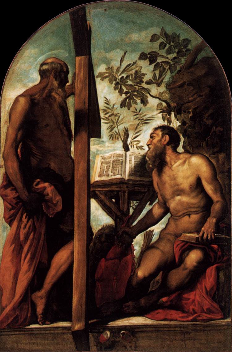 Saint Jérôme et saint André