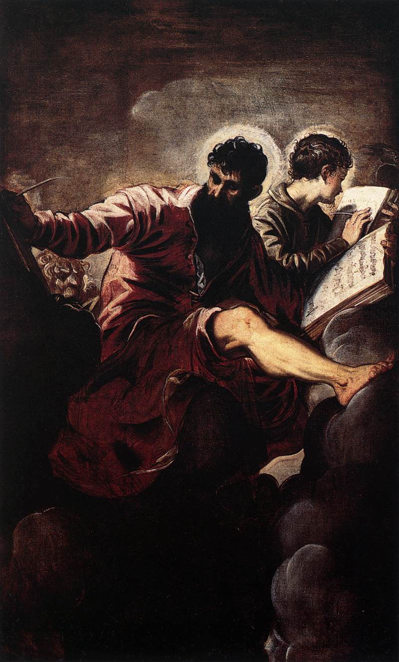 Les évangélistes Marc et Jean