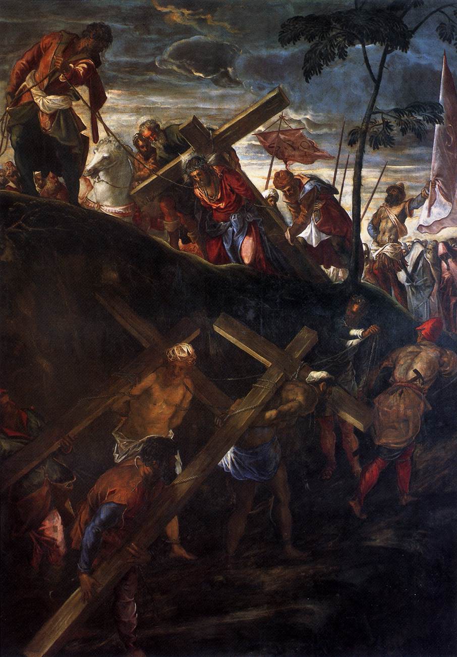 La montée au Calvaire
