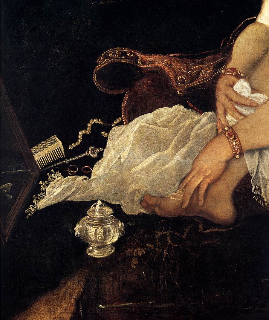 Suzanne et les vieillards (détail)