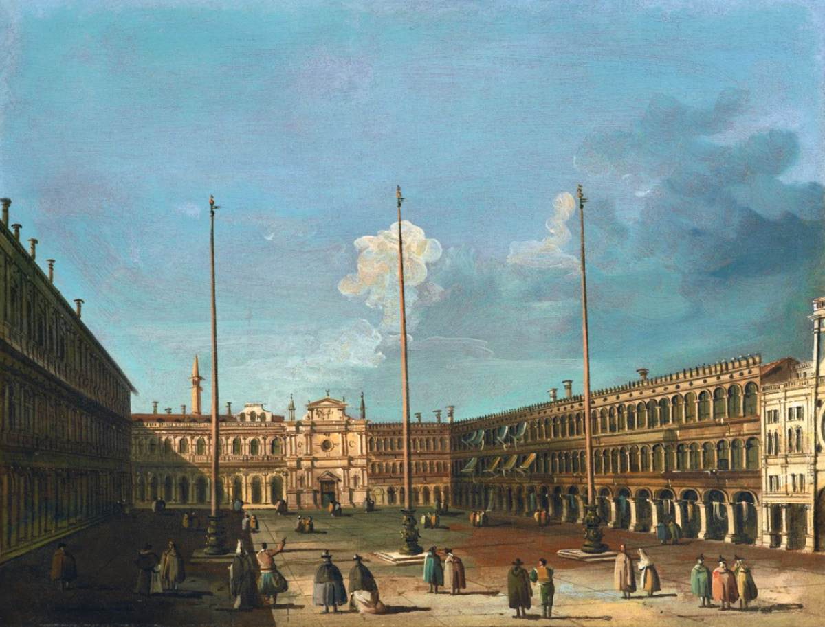 Vue de la Piazza San Marco, Venise