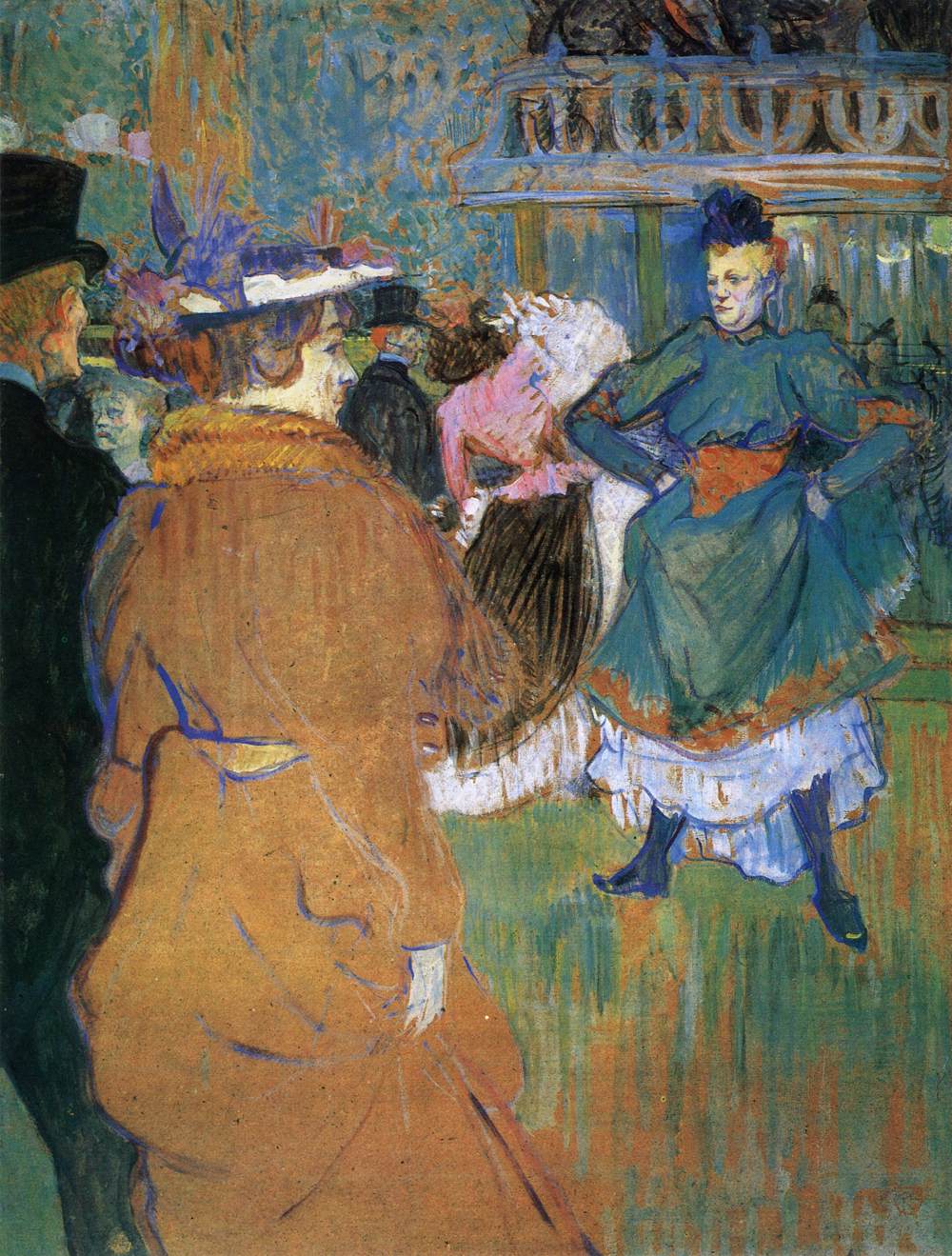 Au Moulin Rouge : début du quadrille