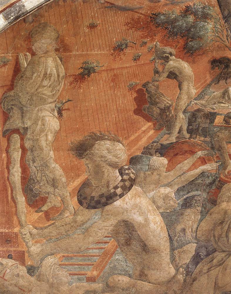 Le Déluge et le reflux des eaux (détail)