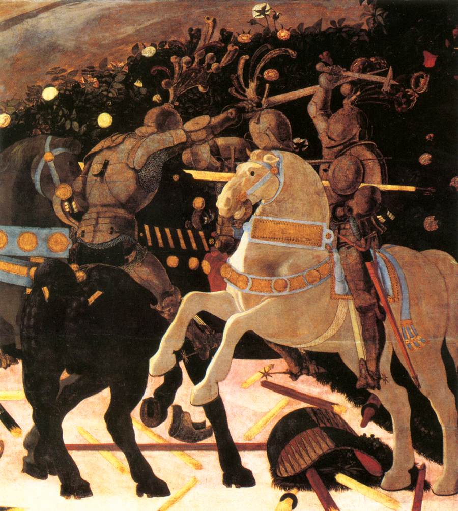 Niccolò da Tolentino conduit les troupes florentines (détail)
