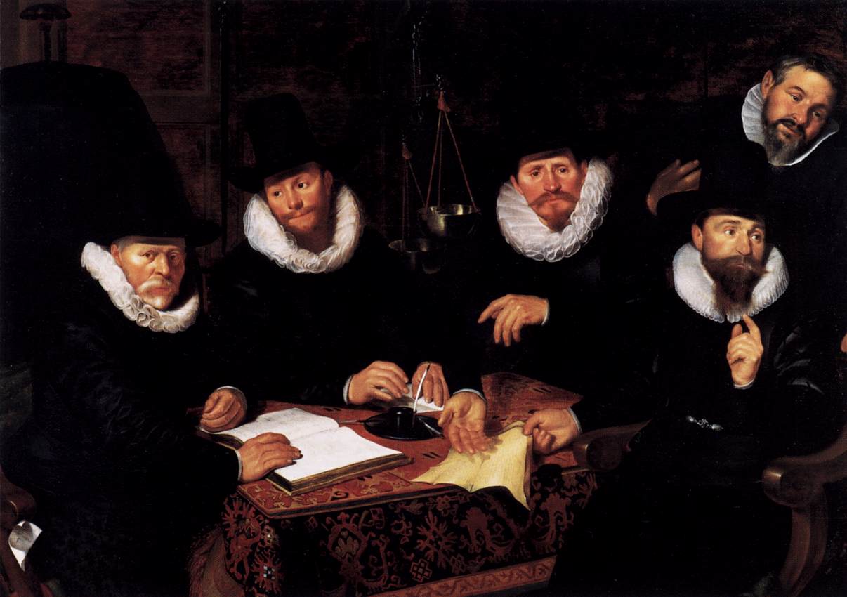 Cinq régents de la Groot-Kramergild