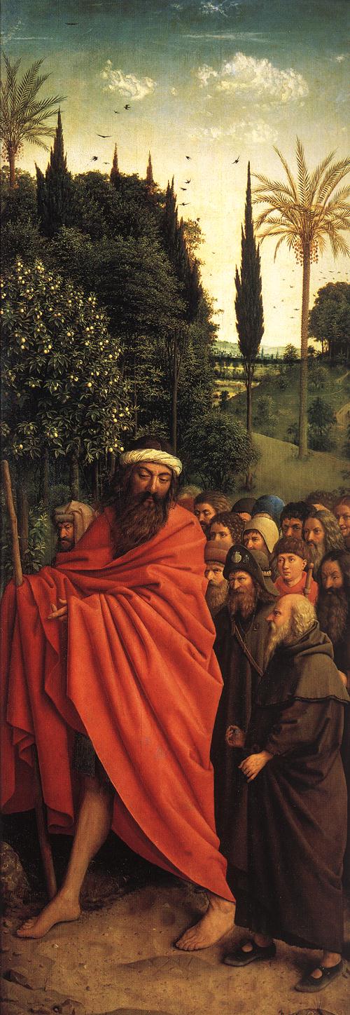 Le Retable de Gand : Les saints pèlerins