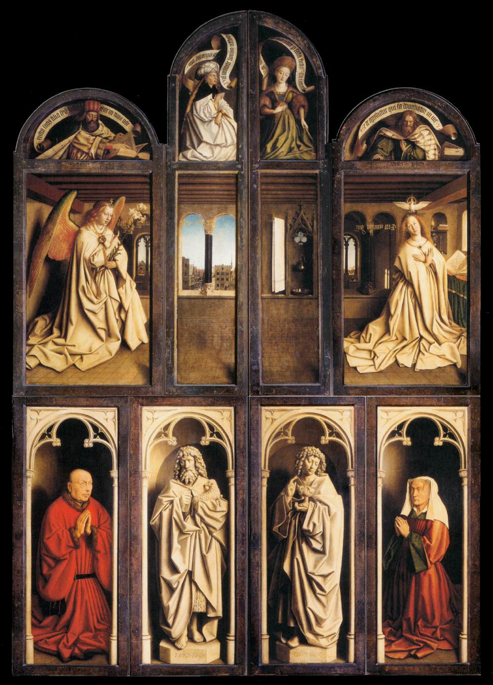 Le Retable de Gand (volets fermés)