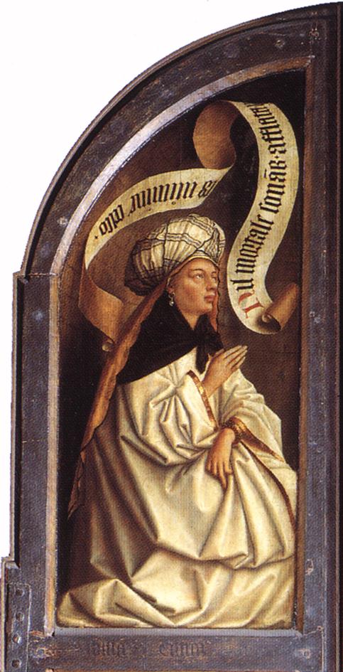 Le Retable de Gand: Sibylle érythréenne