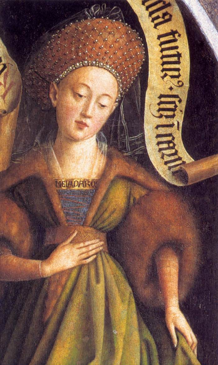 Le Retable de Gand: Sibylle de Cumes (détail)