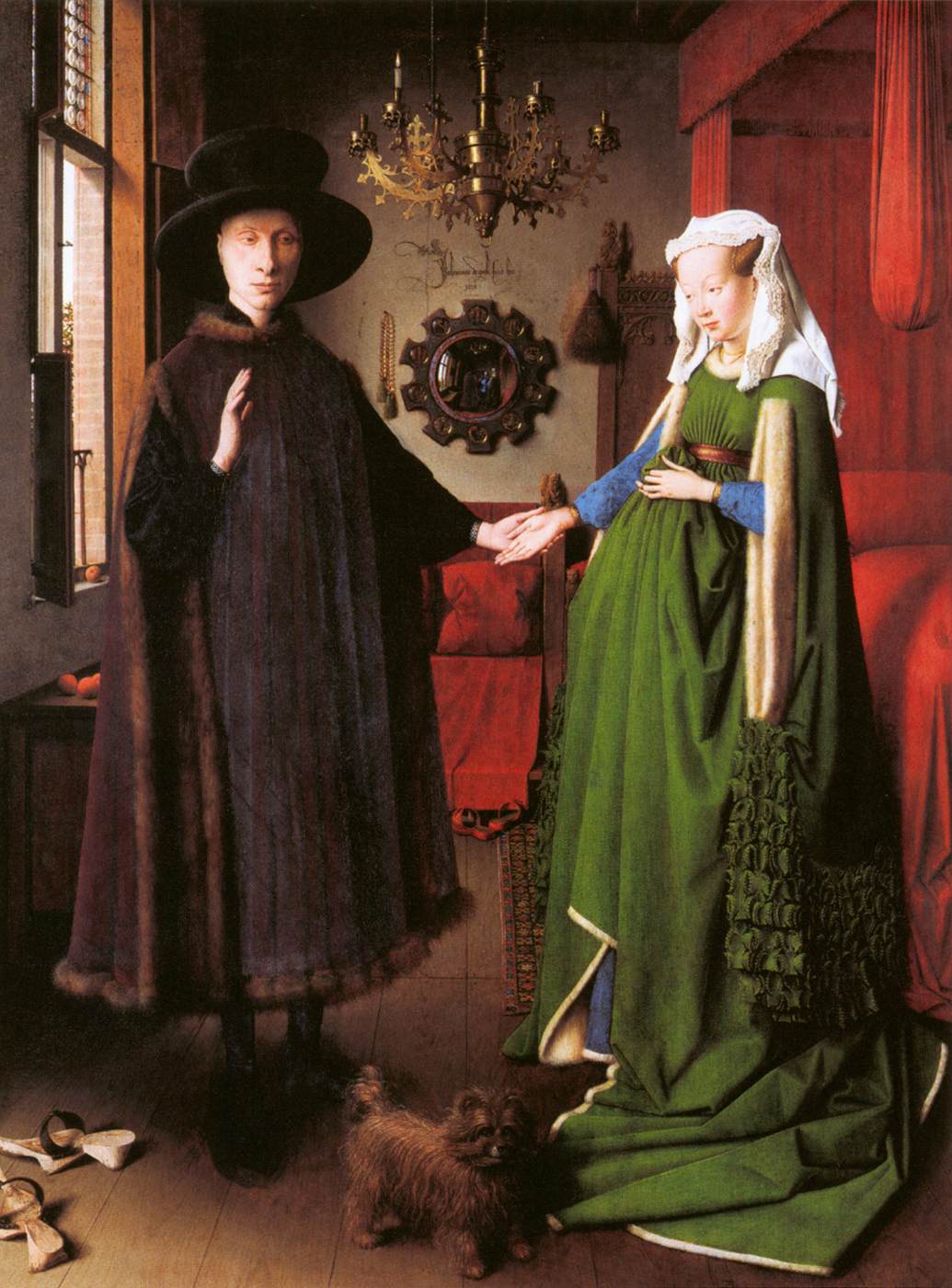 Portrait de Giovanni Arnolfini et de son épouse
