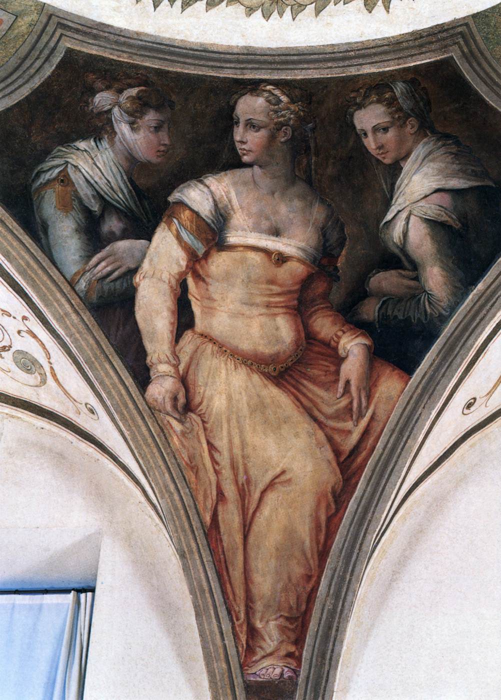Décoration du plafond (détail)