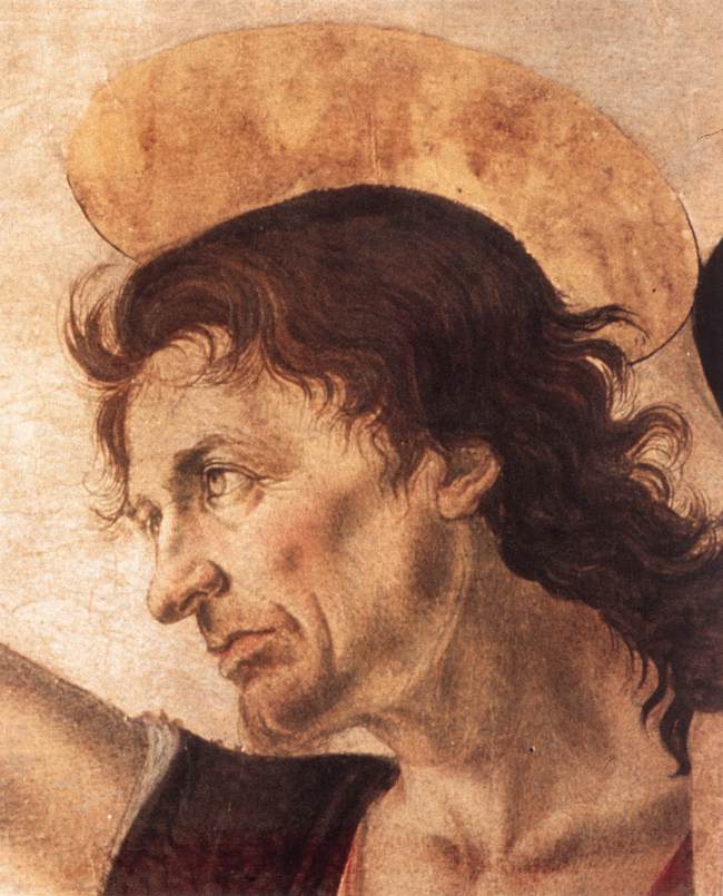 Le baptême du Christ (détail)