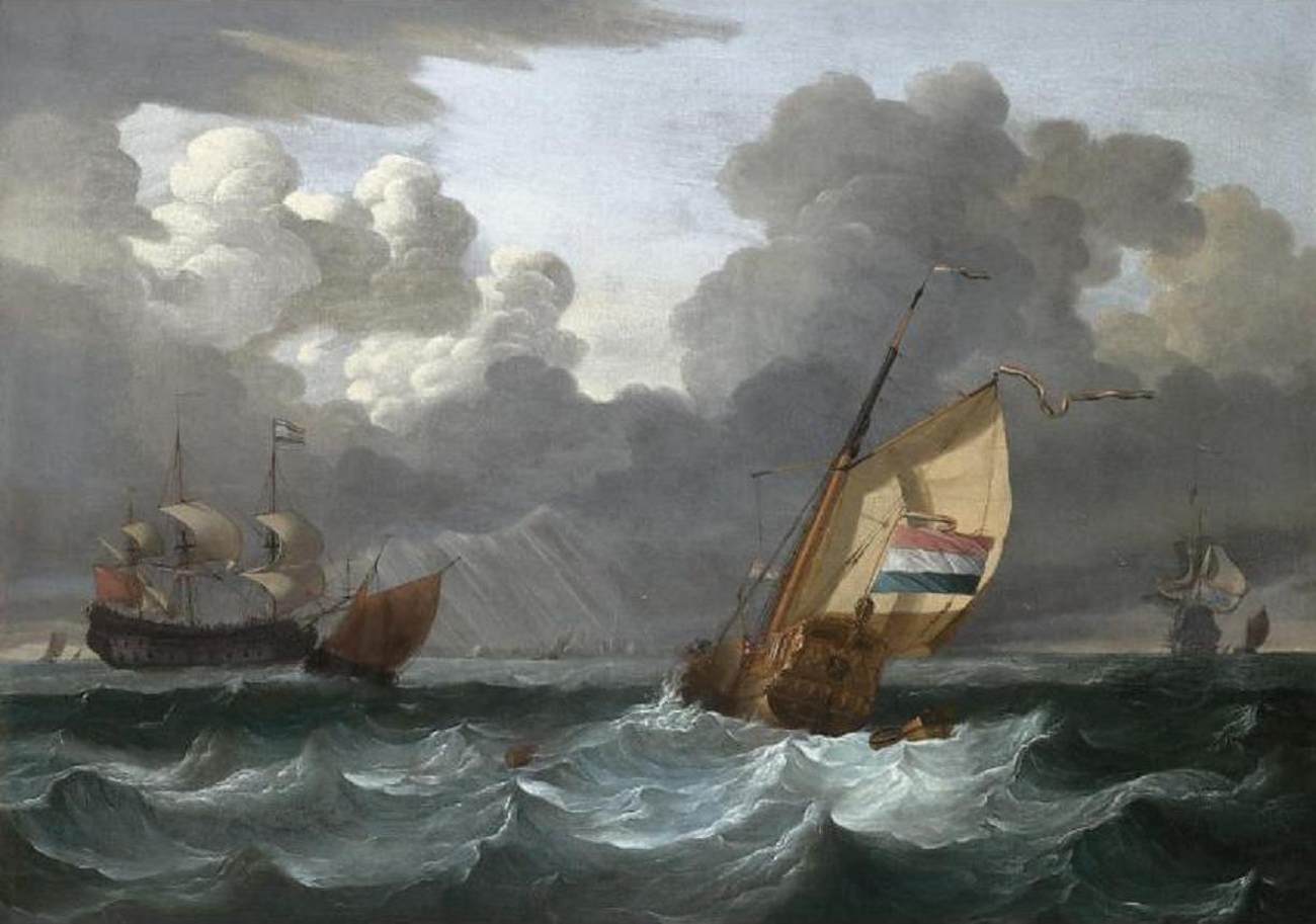 Yacht hollandais et autres navires