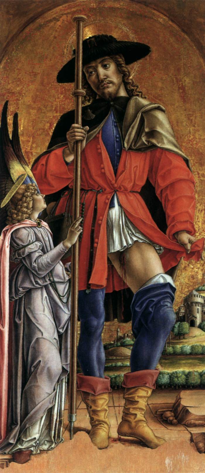 Saint Roch et l'ange