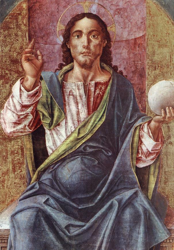 Christ en majesté (détail)