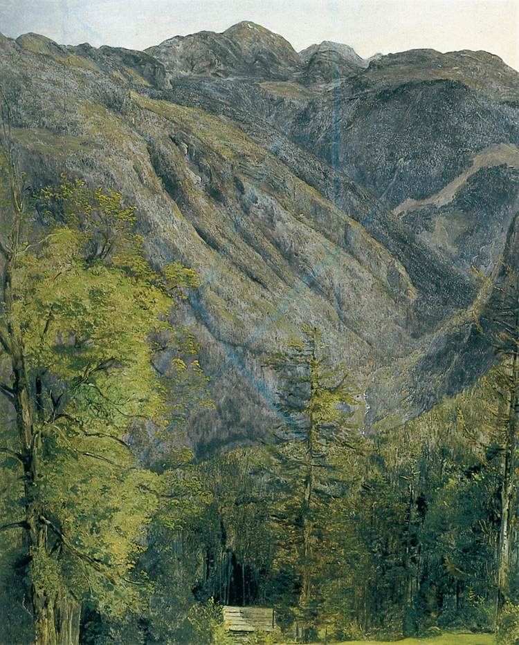 Le Schönberg vu de Hoisernradalpe