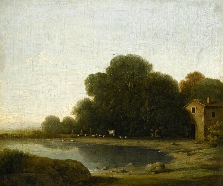 paysage avec a Herdsman
