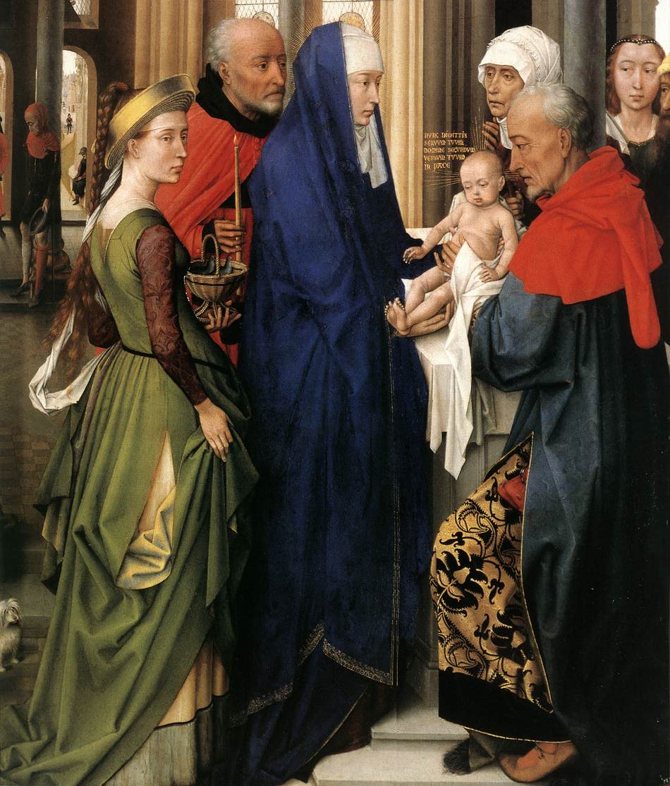 Retable de saint Columba (détail)