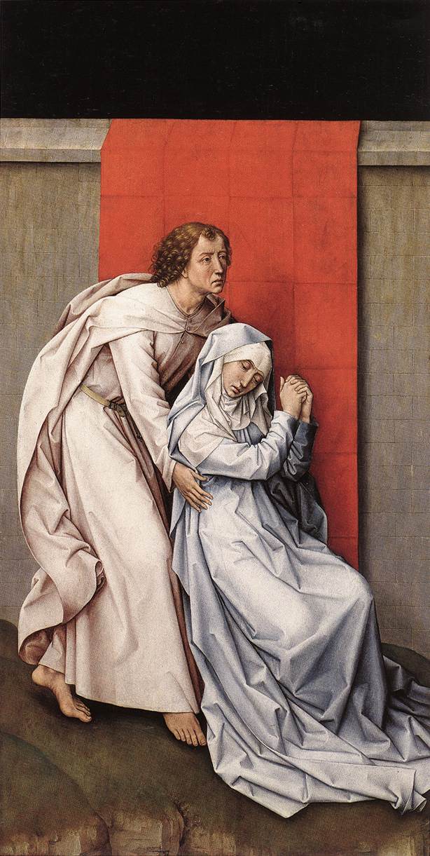 Diptyque de la Crucifixion (volet gauche)