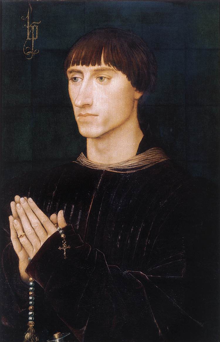 Diptyque portrait de Philippe de Croy (aile droite)