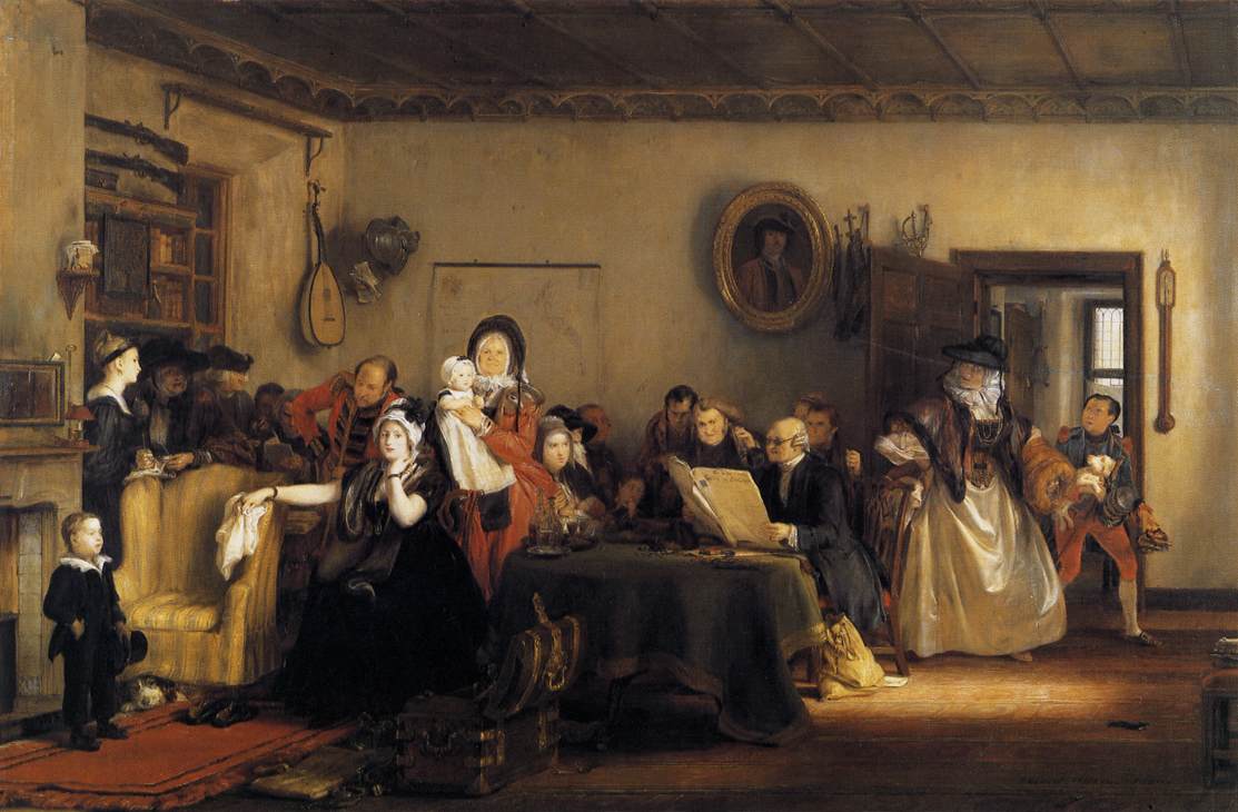 La lecture du testament
