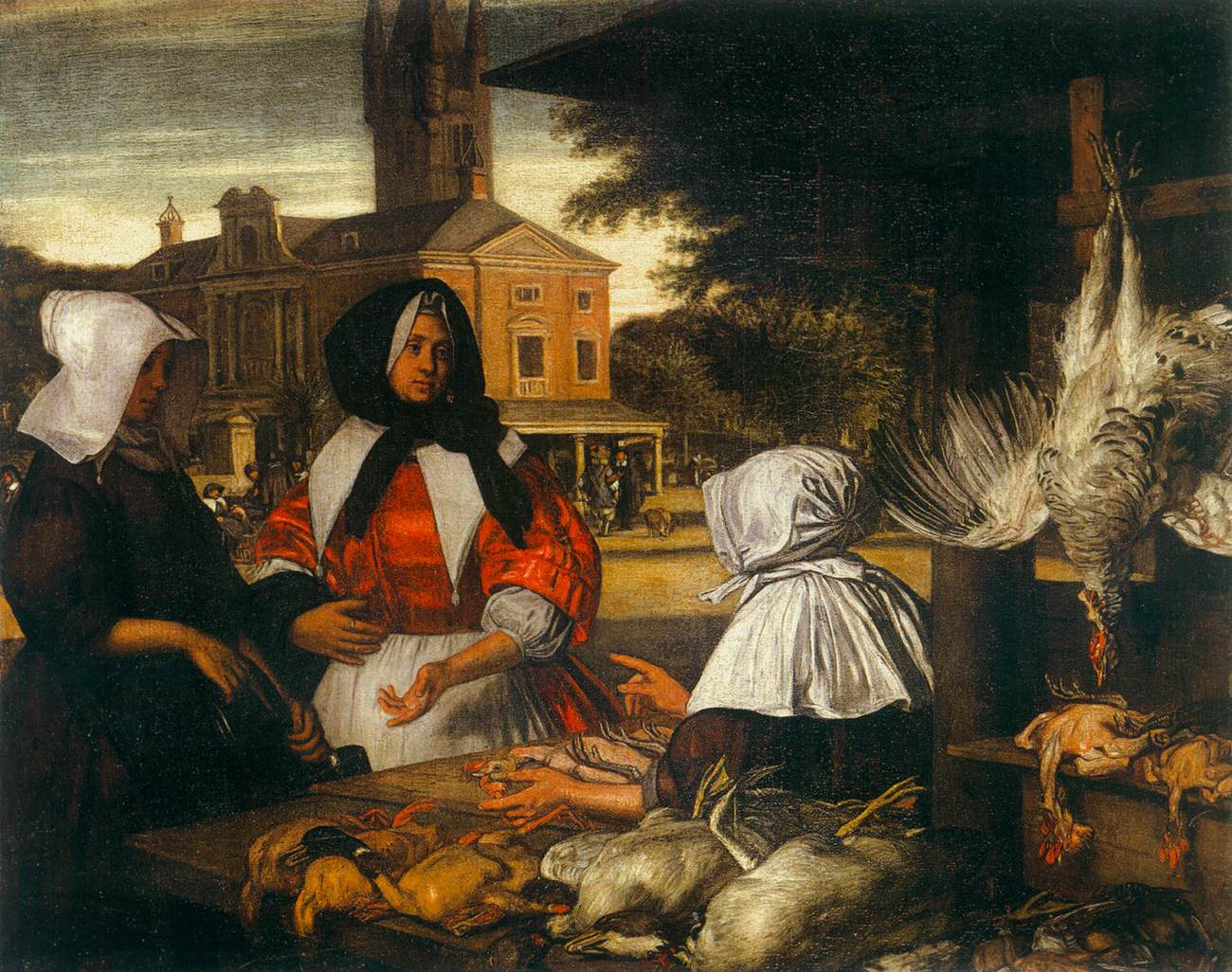 La vendeuse de volailles