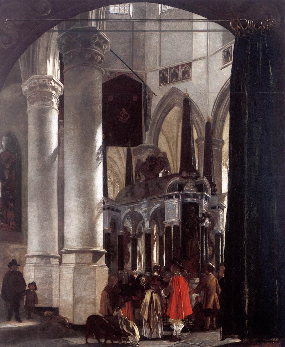 La Nieuwe Kerk de Delft avec le tombeau de Guillaume le Taciturne