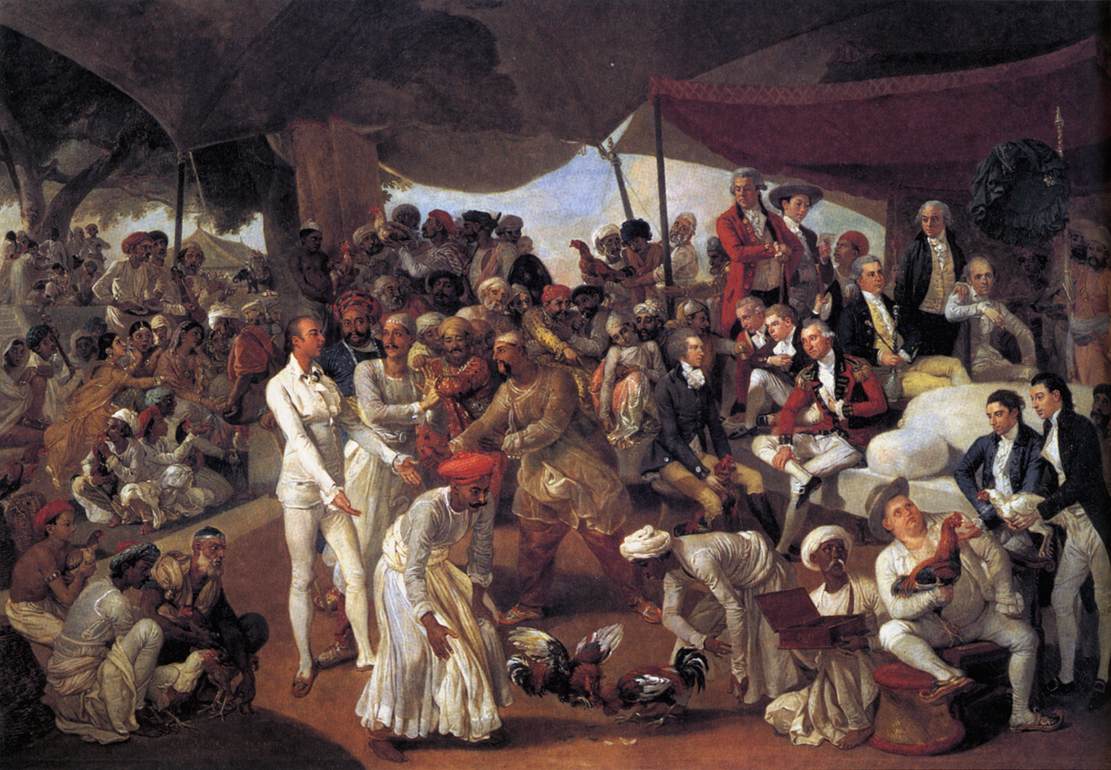 Le combat de coqs du colonel Mordaunt