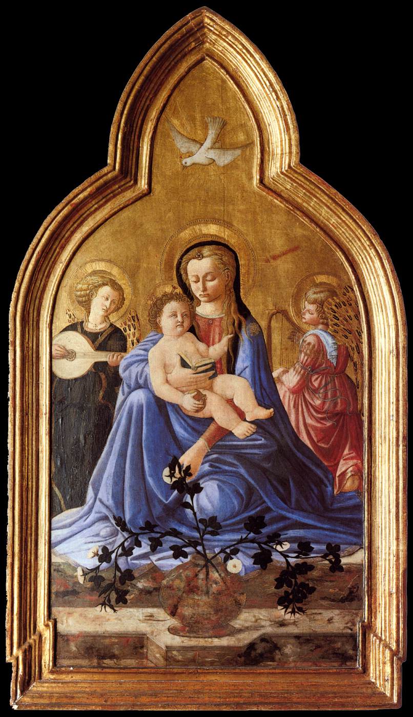 Vierge à l'Enfant avec deux anges (Madone de l'Humilité)