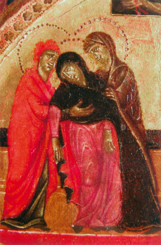 Vierge à l'Enfant (détail)