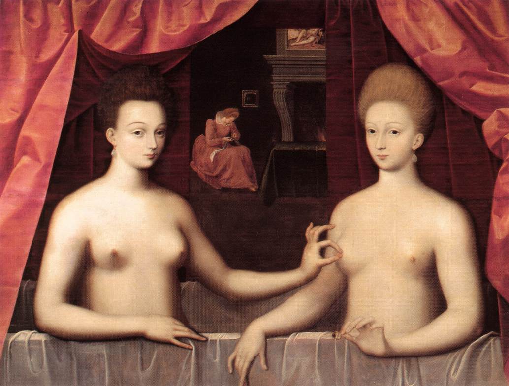 Gabrielle d'Estrées et une de ses sœurs