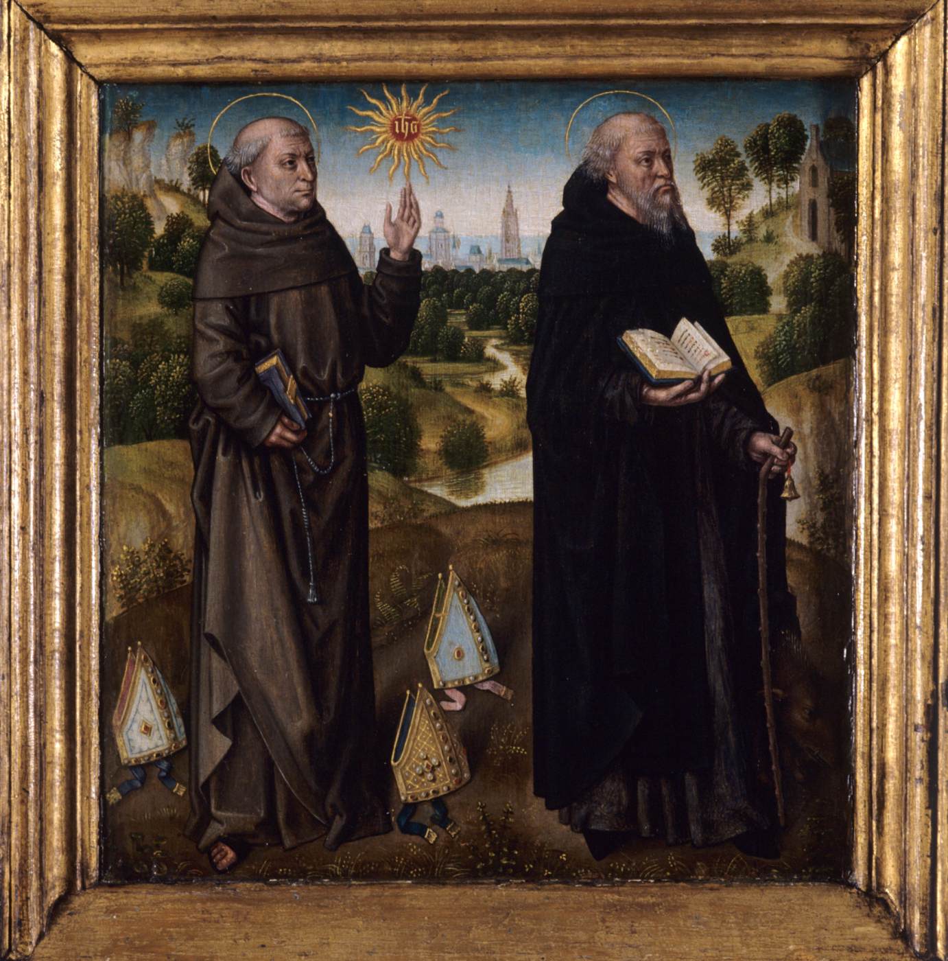 Triptyque de l'Annonciation (détail)