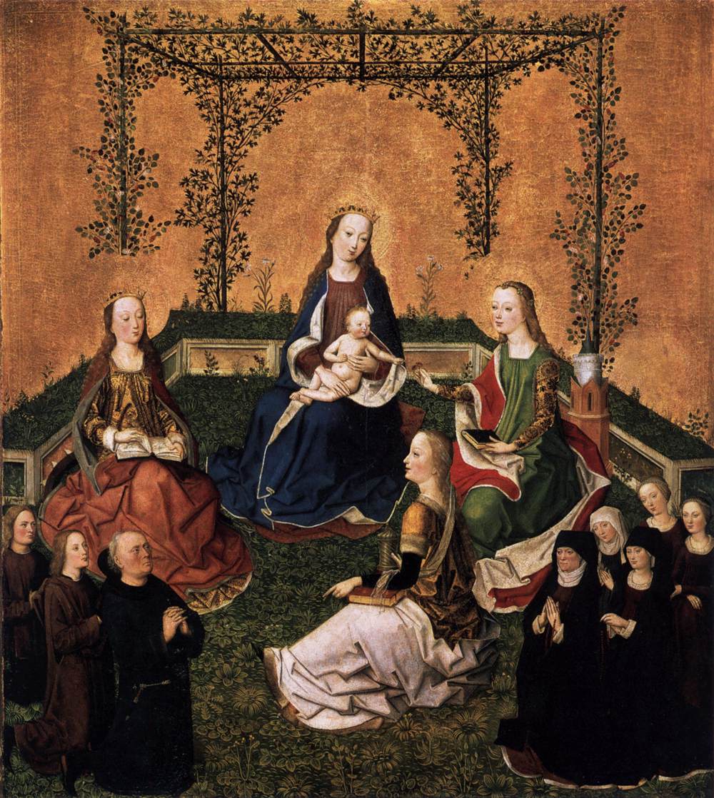Vierge à l'Enfant avec trois saints