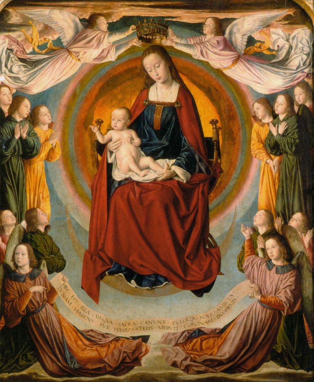 Le Triptyque de Moulins (panneau central)