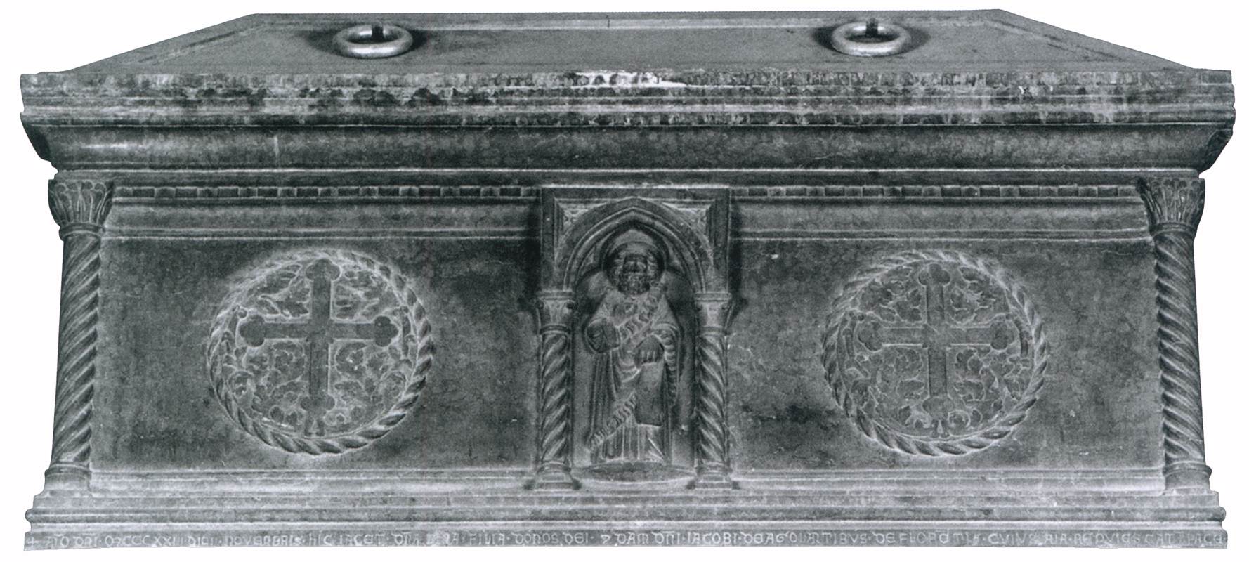Sarcophage de sainte Cl'aire