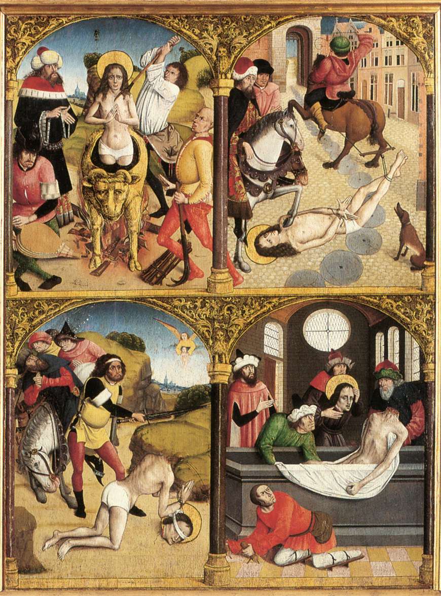 Scènes de la légende de Saint Georges