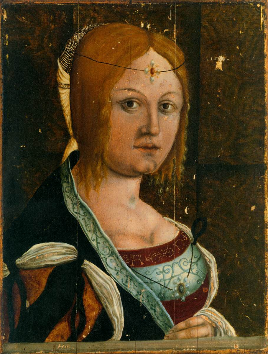 Portrait d'une Italienne