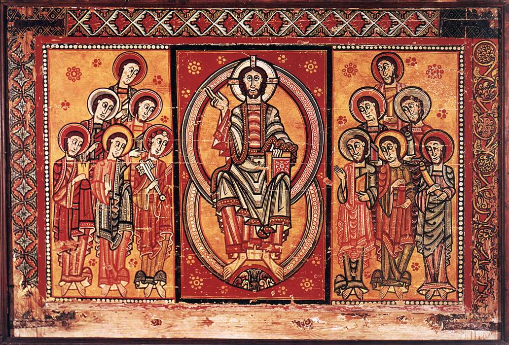 Le Christ et les douze apôtres