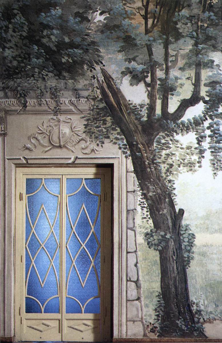 Décoration de fresque (détail)