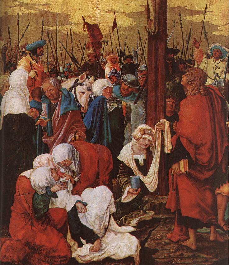 Le Christ en croix (détail)