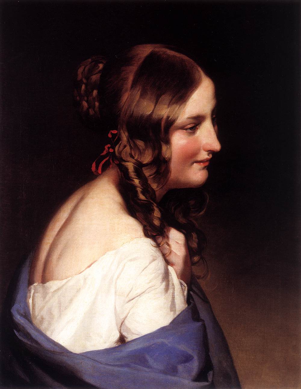 Portrait d'une jeune fille