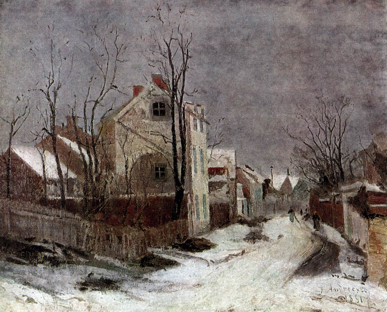 Hiver à Barbizon