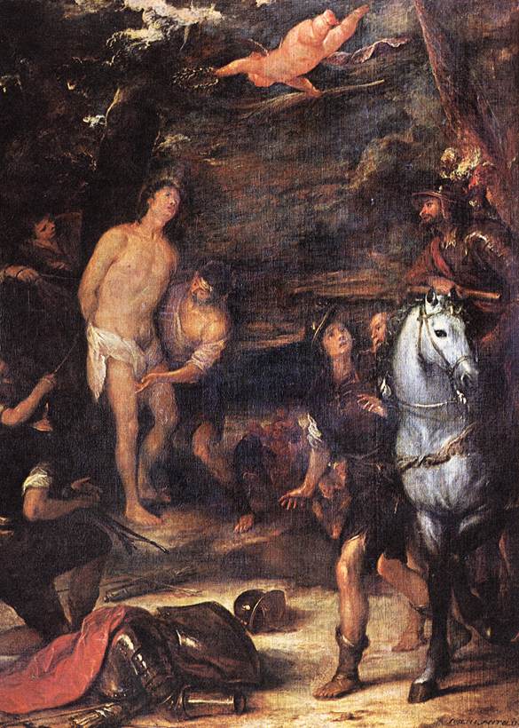 Le martyre de saint Sébastien
