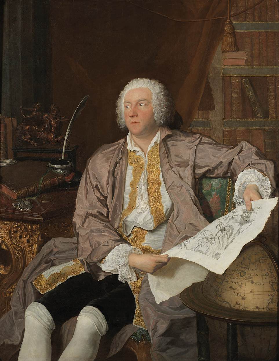 Portrait de Carl Gustav Tessin, homme politique suédois
